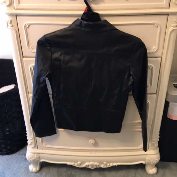 Black Leather Jacket - Picture 2 of 2